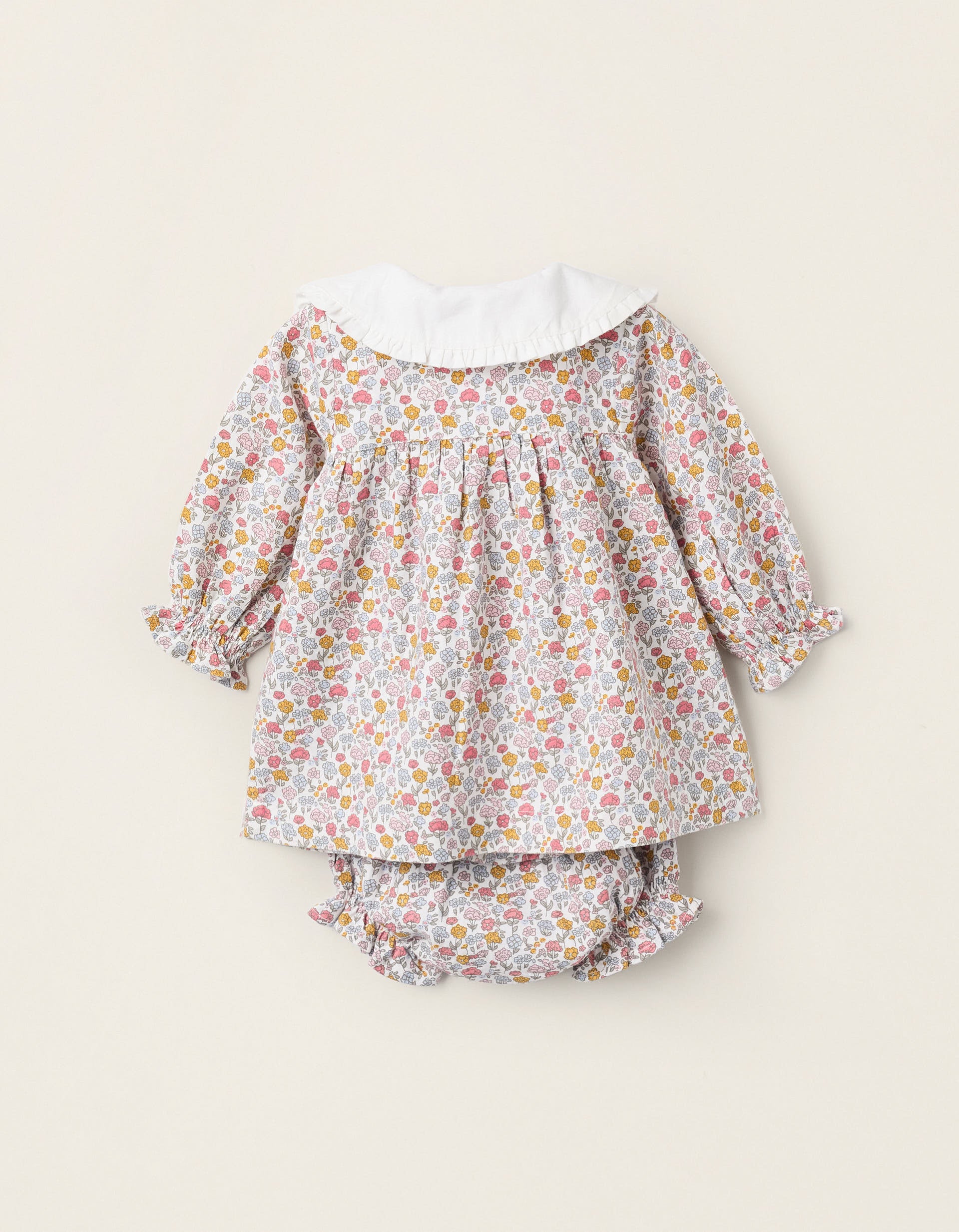 Dress + Bloomers Floral for Newborn Girls, Multicolour
