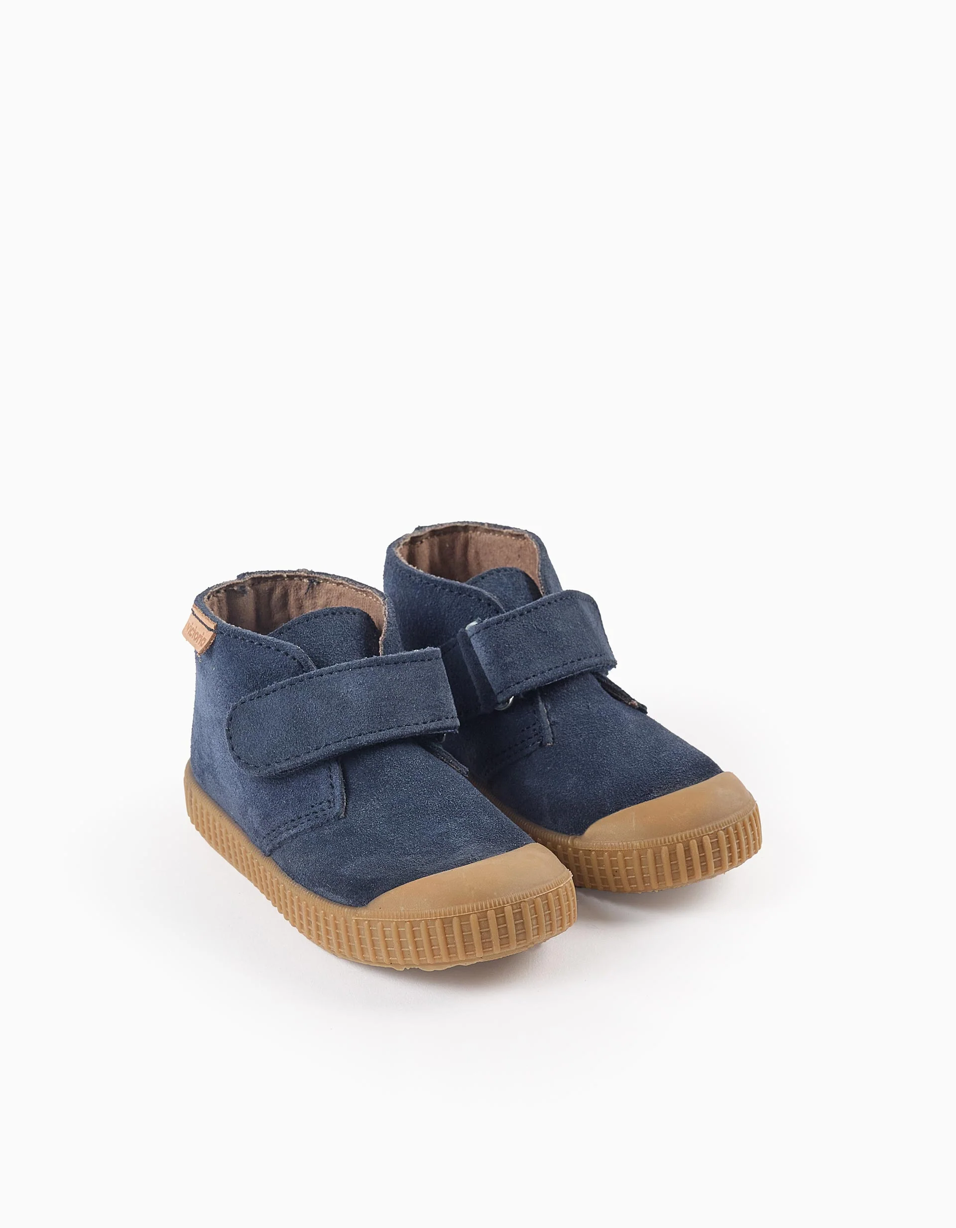 Suede Boots for Babies and Boys 'Victoria Safari', Dark Blue