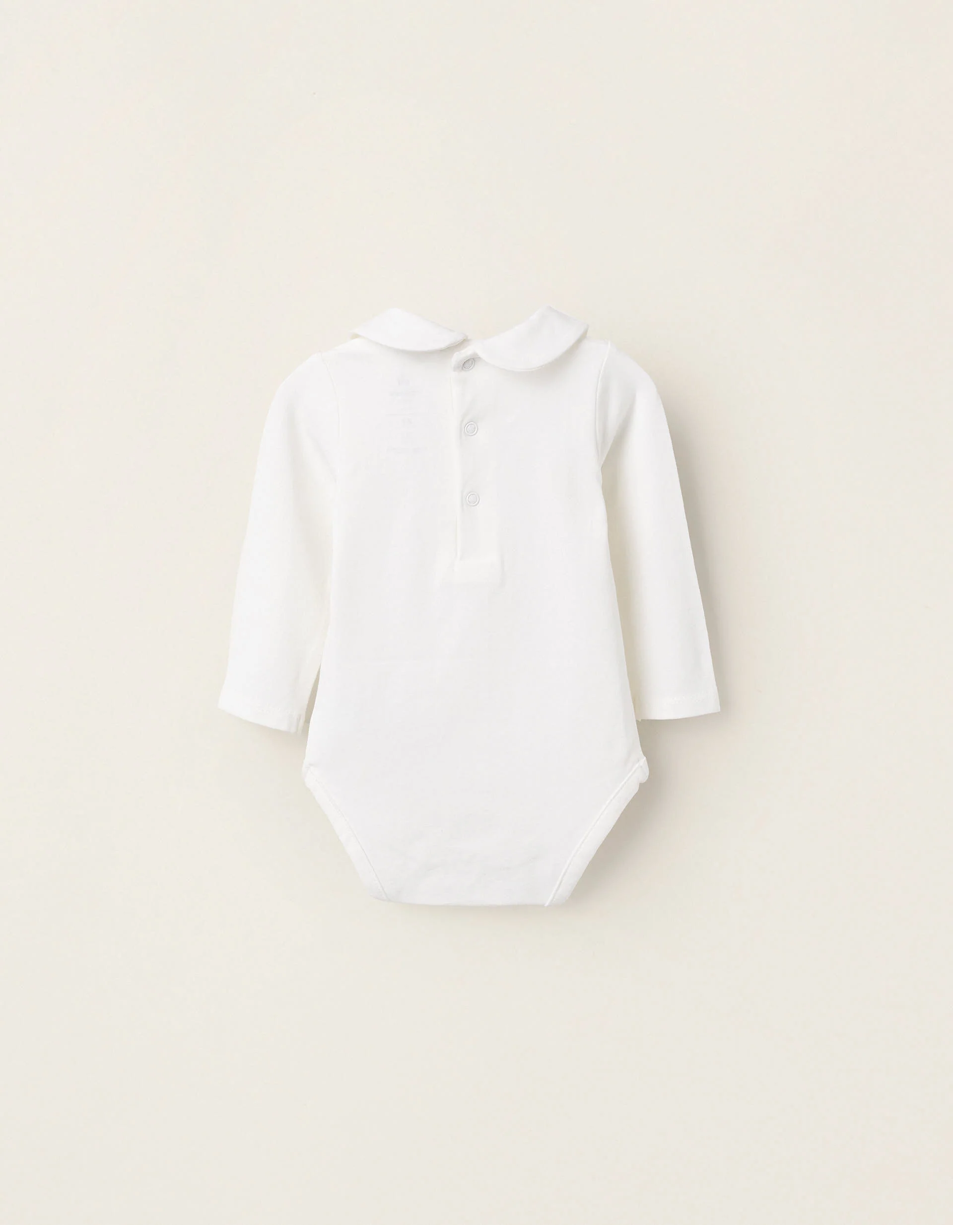 Bodysuit with Peter Pan Collar for Newborns 'Winnie the Pooh', White