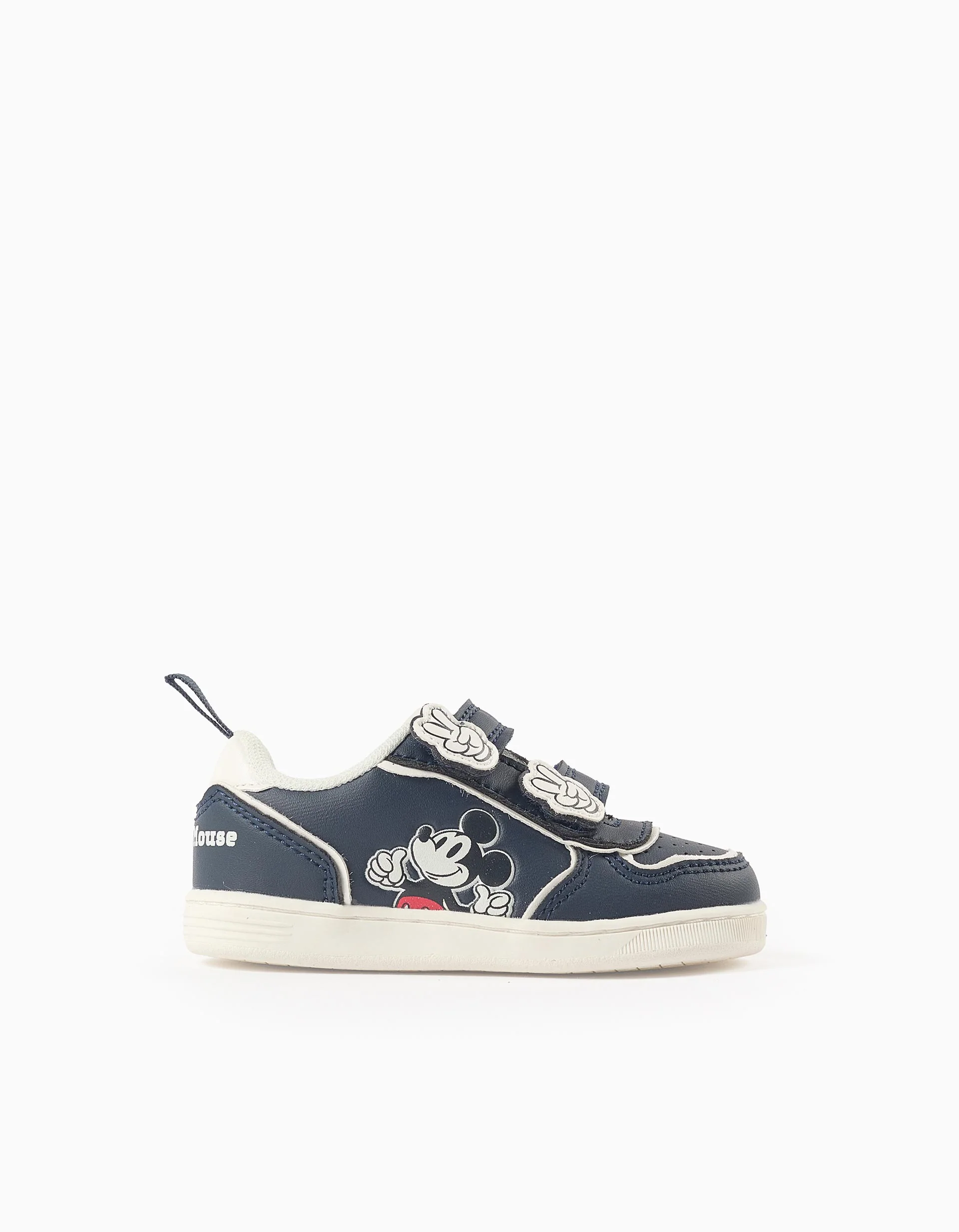 Trainers with  Touch-fastening Strap for Baby Boys 'Mickey', Blue