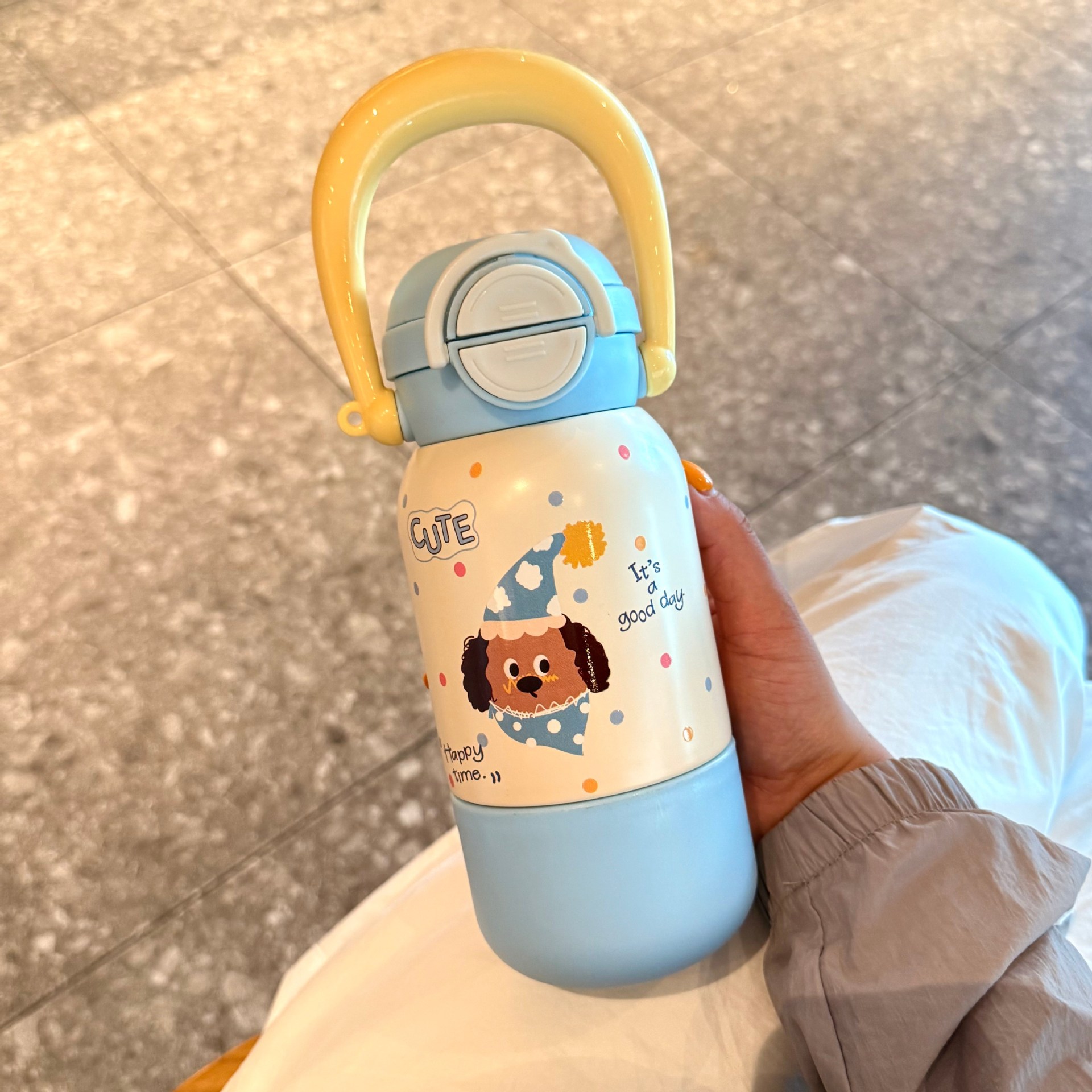 Happy Dog Thermos Bottle