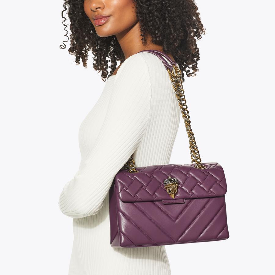 Kurt Geiger Leather Kensington Bag