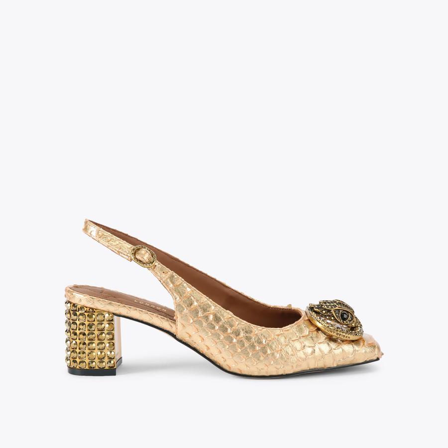 Kurt Geiger Chelsea Block Slingback Heel