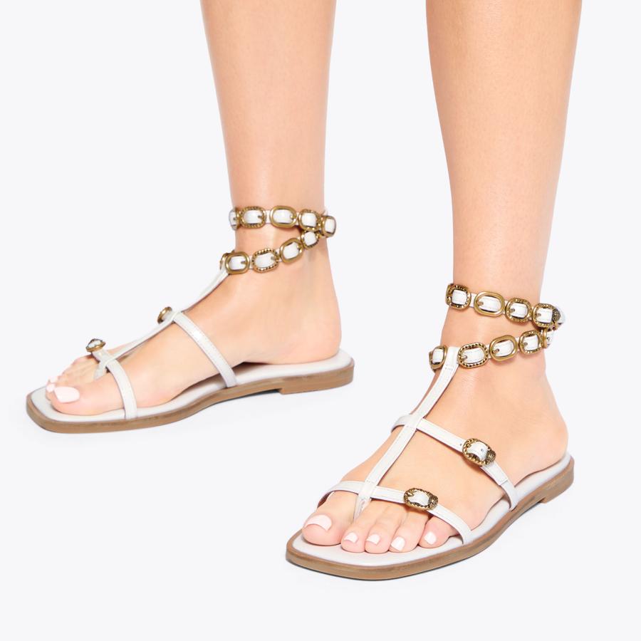 Kurt Geiger Regent Flat Gladiator Sandal