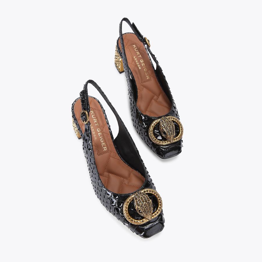 Kurt Geiger Chelsea Block Slingback Heel