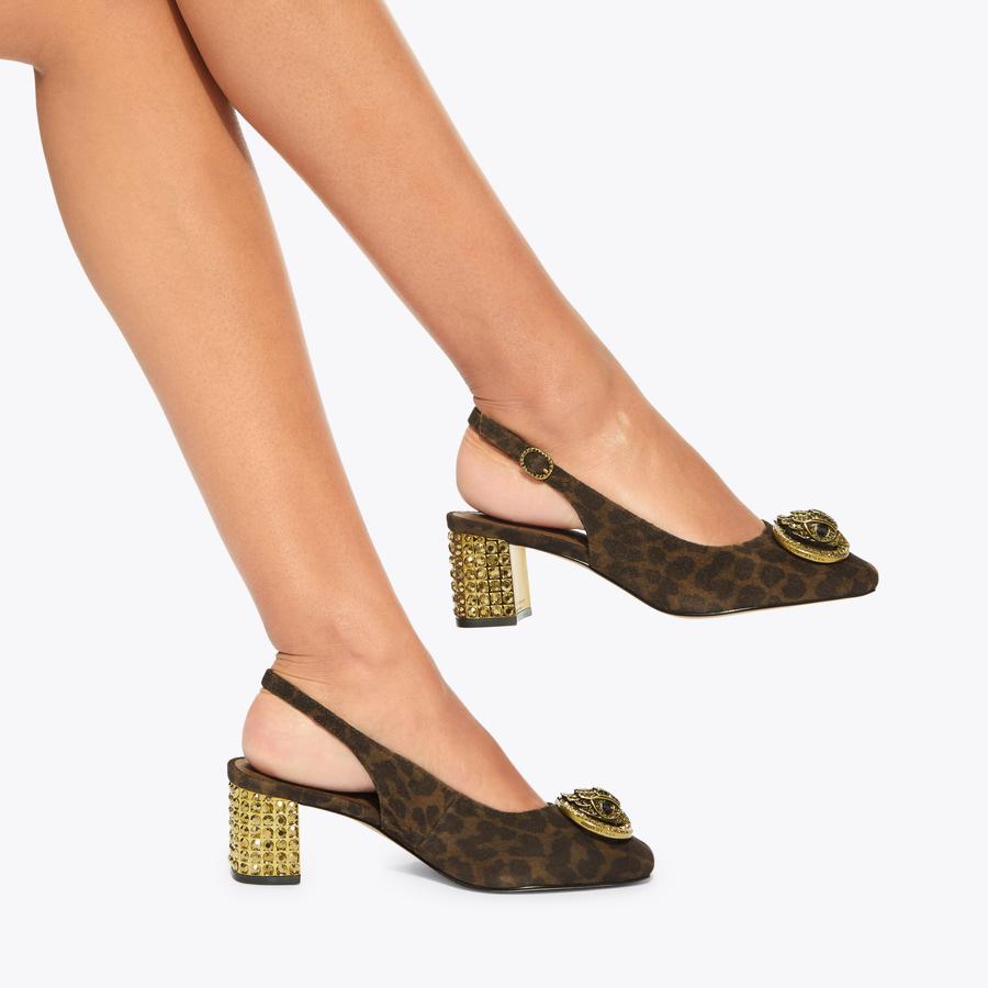 Kurt Geiger Chelsea Block Slingback Heel