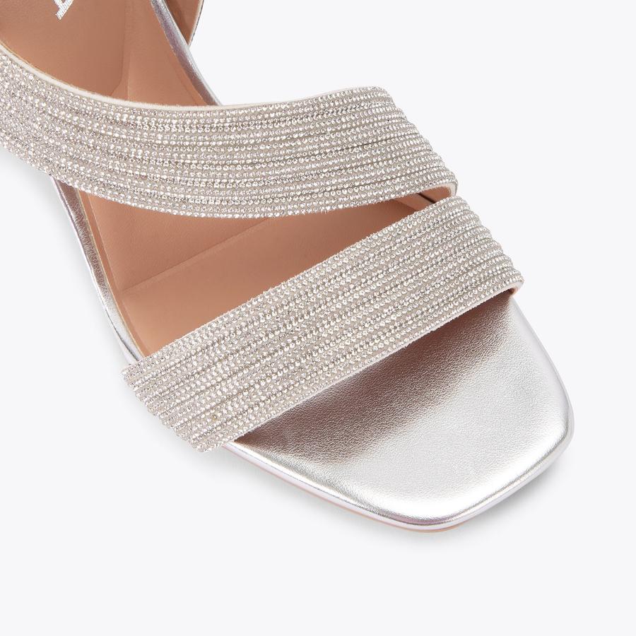 Kurt Geiger Gala 60 Block Jewel Heel