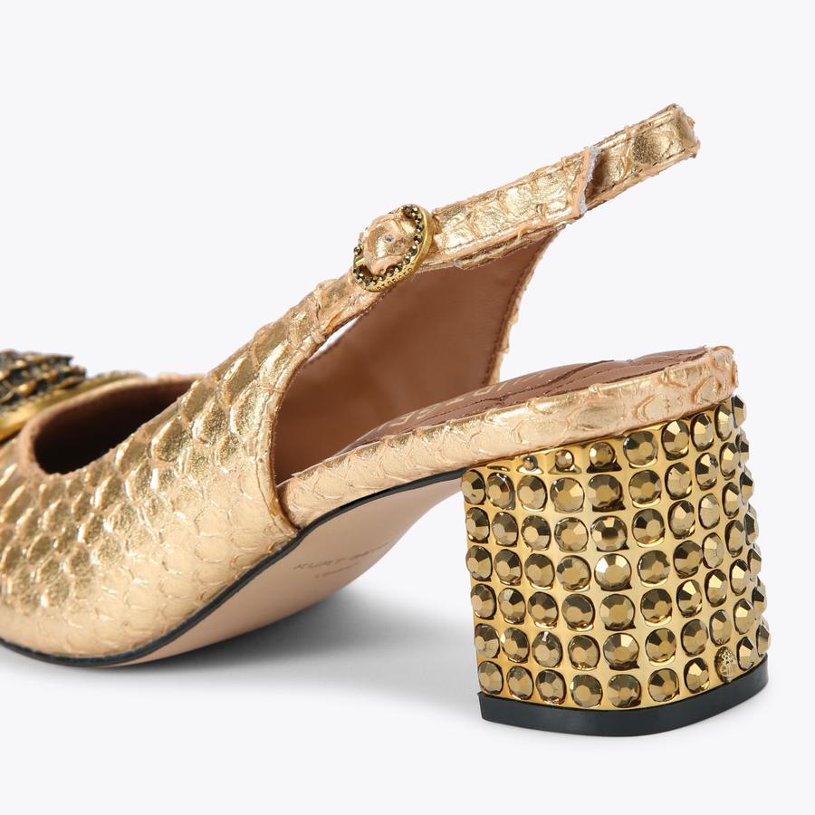Kurt Geiger Chelsea Block Slingback Heel