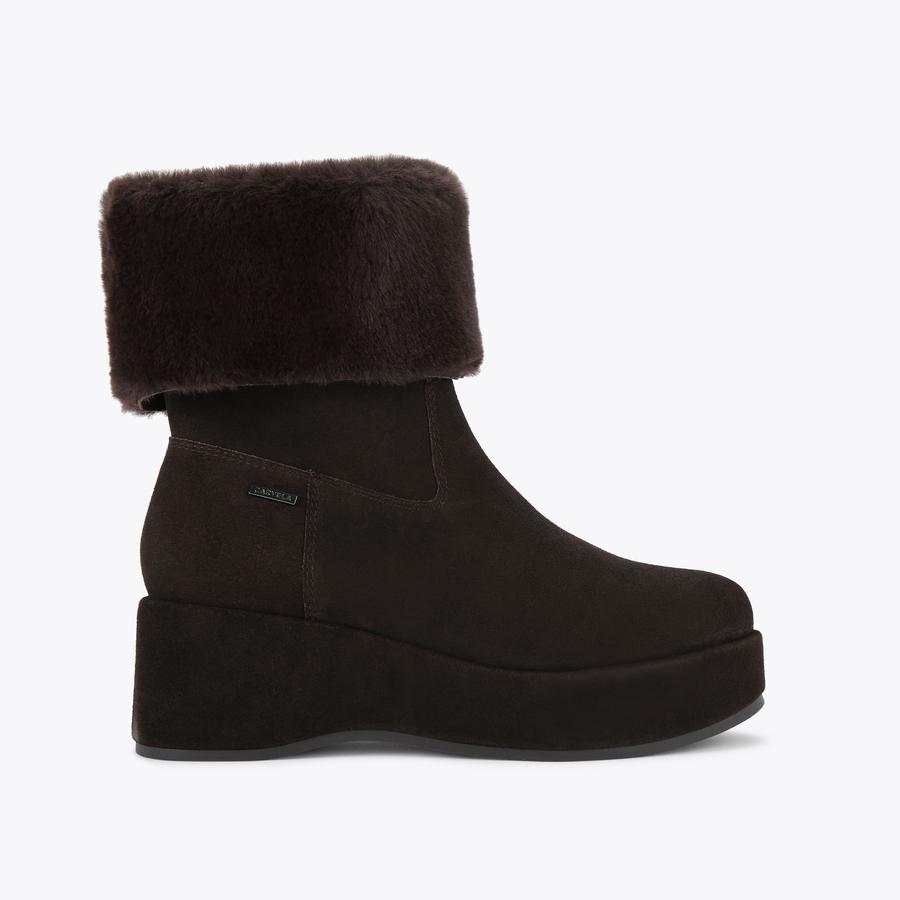 Kurt Geiger Apres Fur Ankle Boot