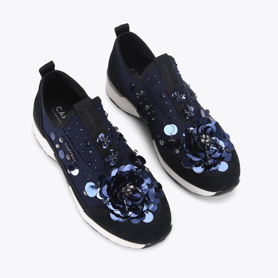 Kurt Geiger Tempo Flower Sneaker