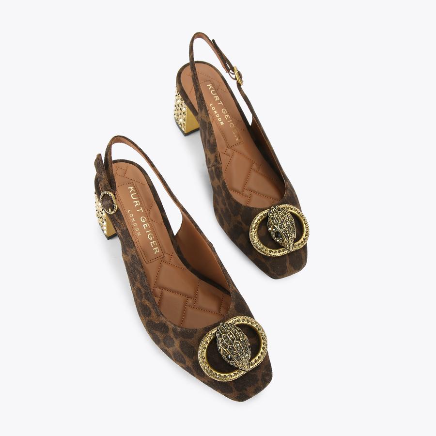 Kurt Geiger Chelsea Block Slingback Heel