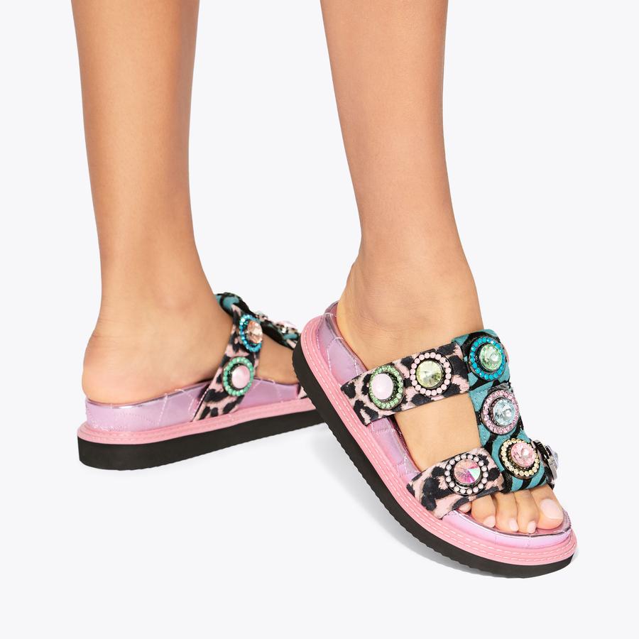 Kurt Geiger Orson Crystal Sandal