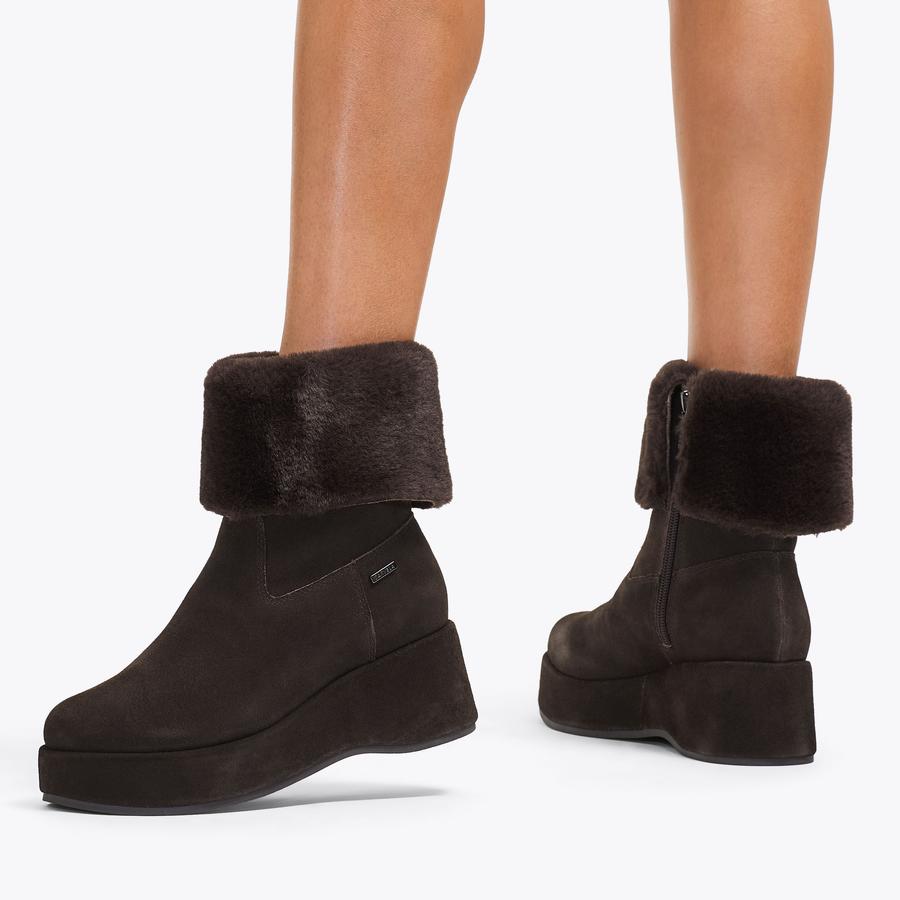 Kurt Geiger Apres Fur Ankle Boot