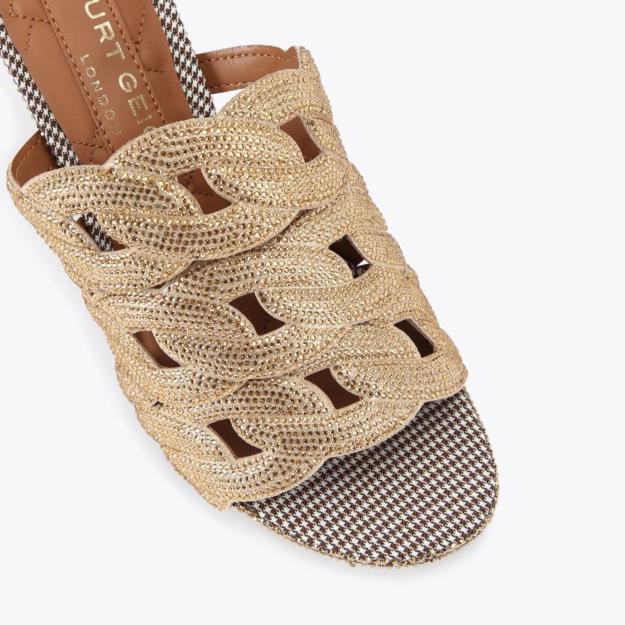 Kurt Geiger Crystal Chain Heel