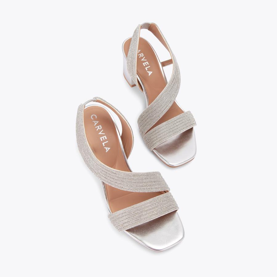 Kurt Geiger Gala 60 Block Jewel Heel