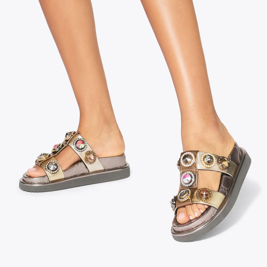 Kurt Geiger Orson Crystal Sandal