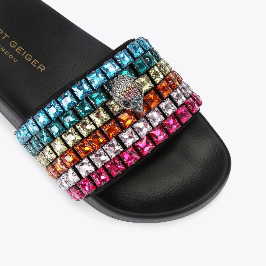 Kurt Geiger Meena Eagle Jewel Slide