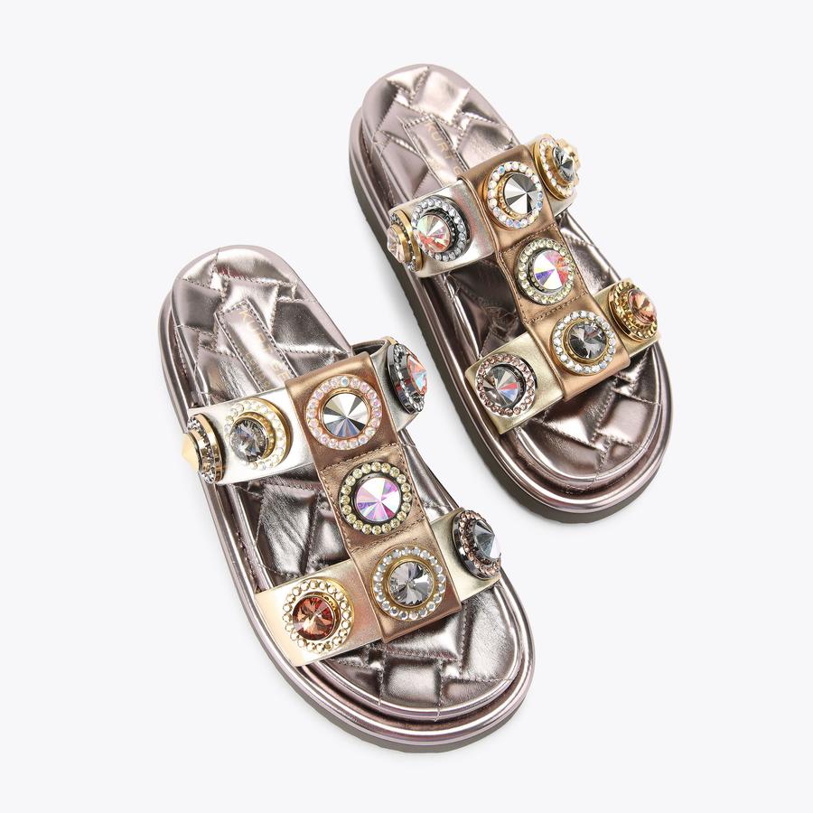 Kurt Geiger Orson Crystal Sandal