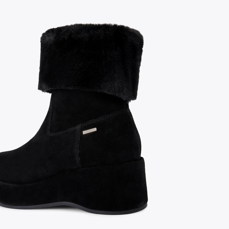 Kurt Geiger Apres Fur Ankle Boot