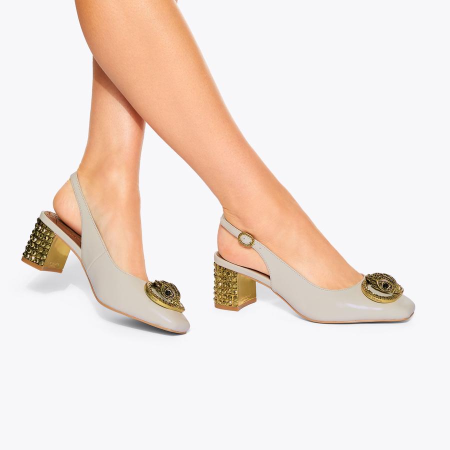 Kurt Geiger Chelsea Block Slingback Heel