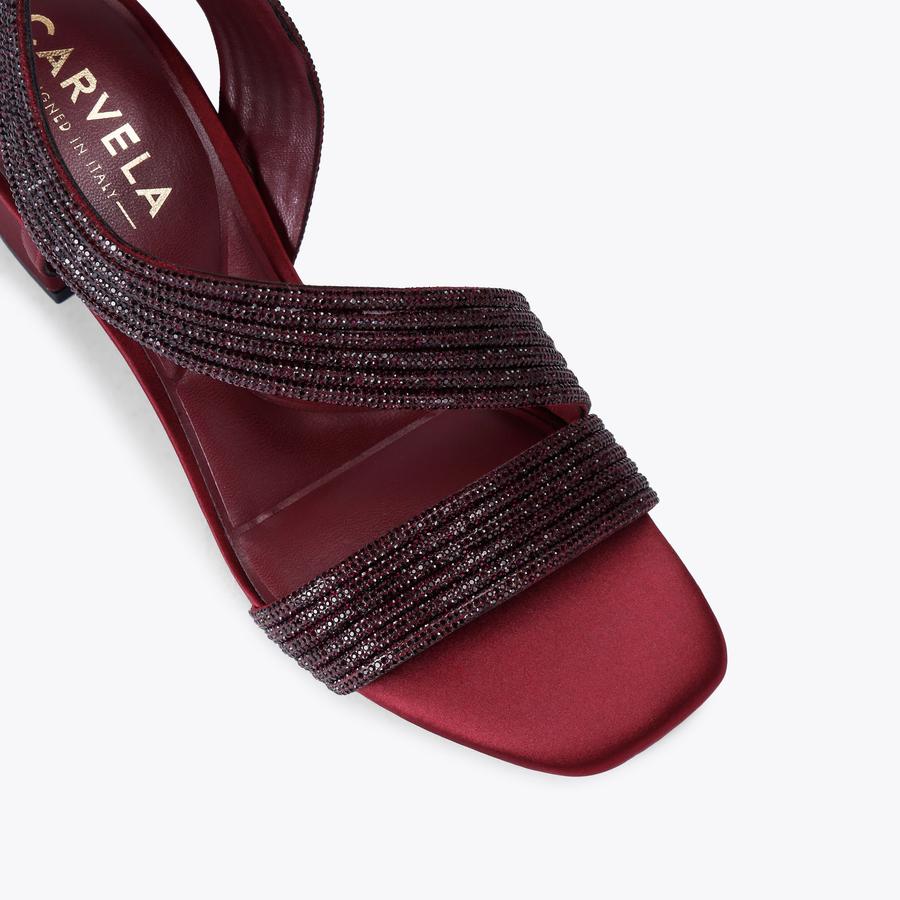 Kurt Geiger Gala 60 Block Jewel Heel