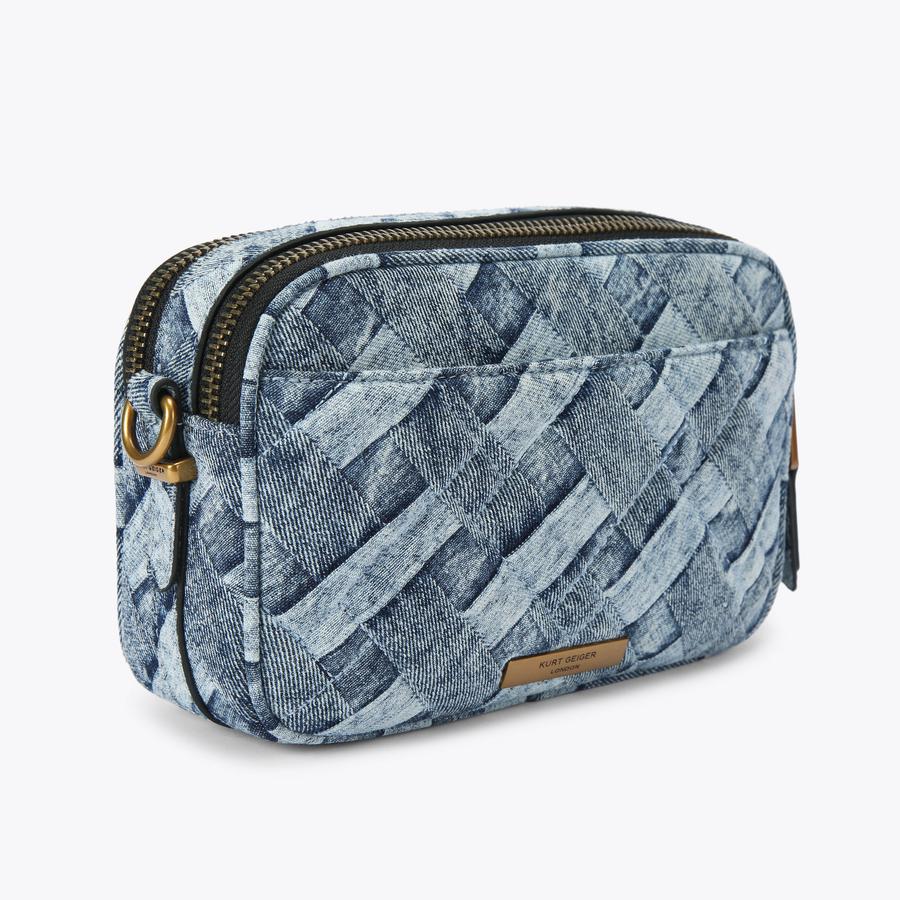 Kurt Geiger Dual Zip Camera Bag