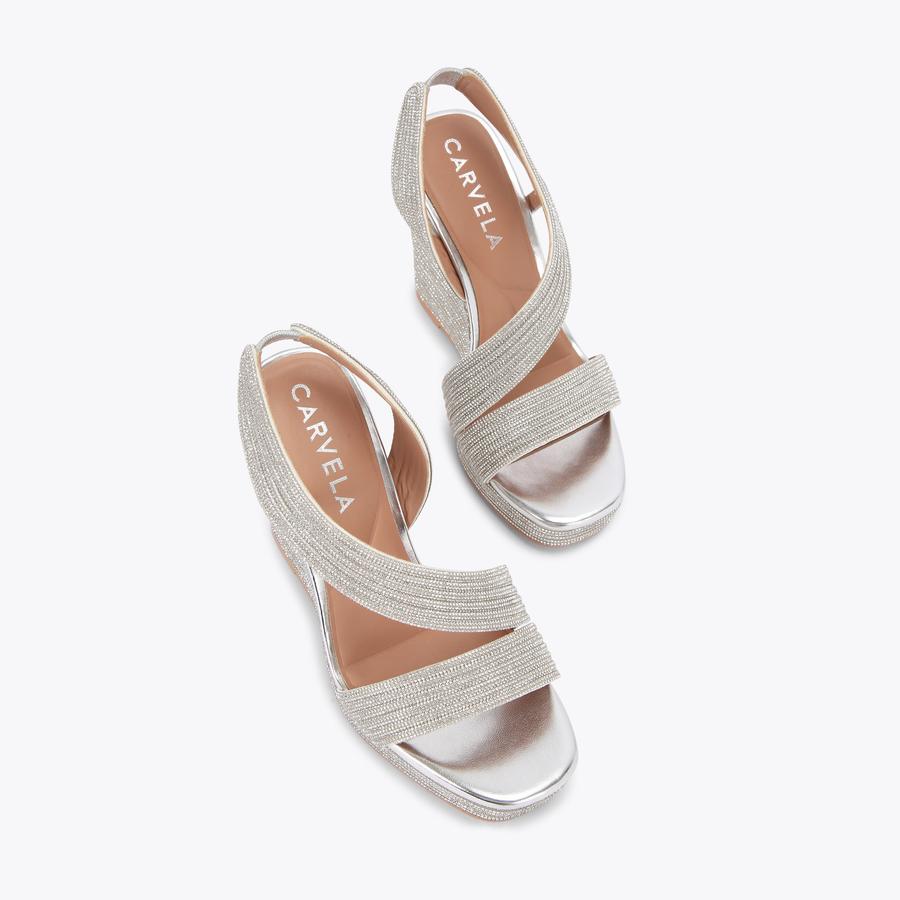 Kurt Geiger Gala 110 Jewel Wedge Heel