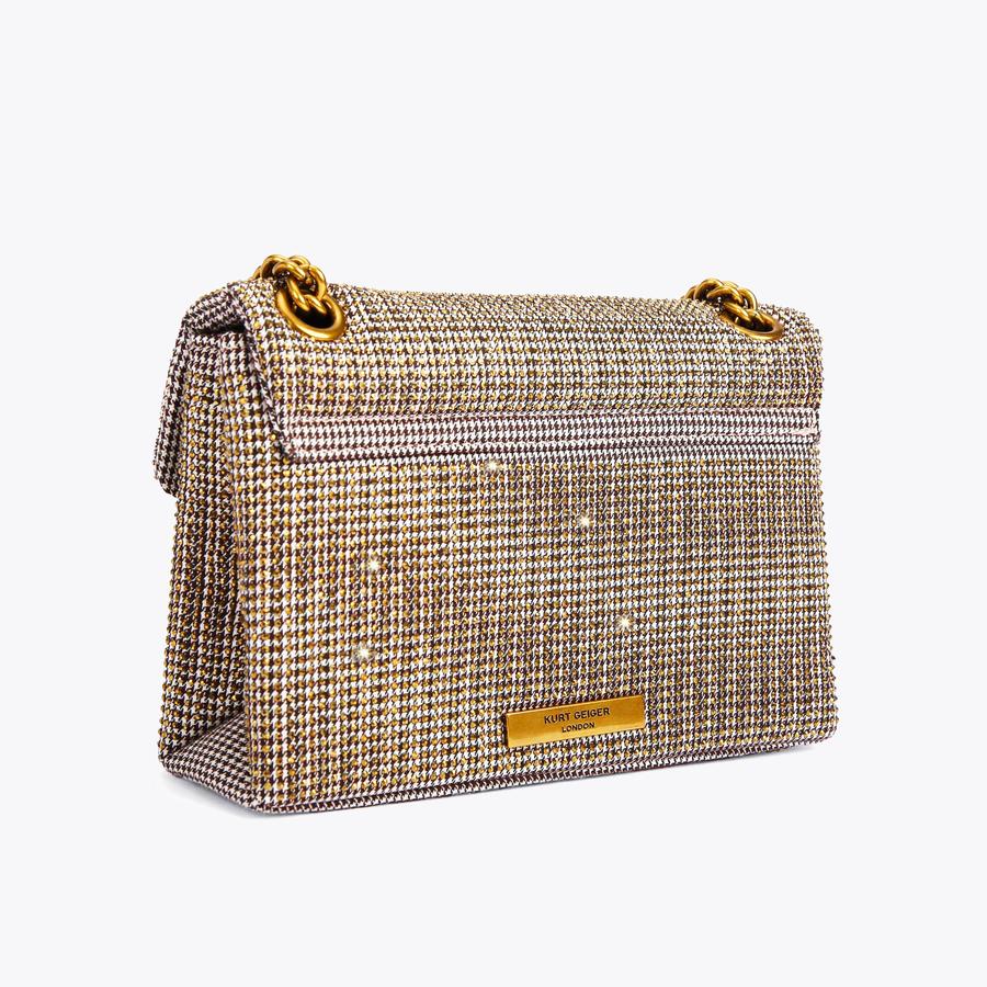 Kurt Geiger Mini Fabric Kensington Bag