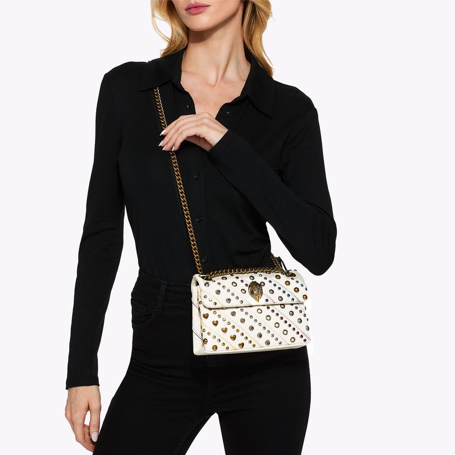 Kurt Geiger Mini Leather Kensington Bag