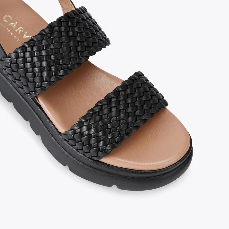 Kurt Geiger Krypton Weave Sandal