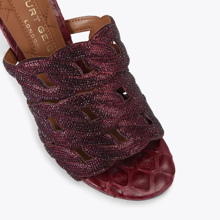 Kurt Geiger Crystal Chain Heel