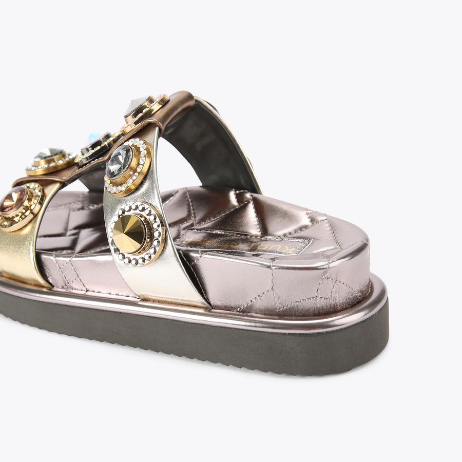Kurt Geiger Orson Crystal Sandal