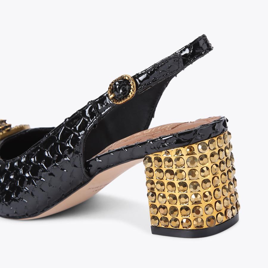 Kurt Geiger Chelsea Block Slingback Heel