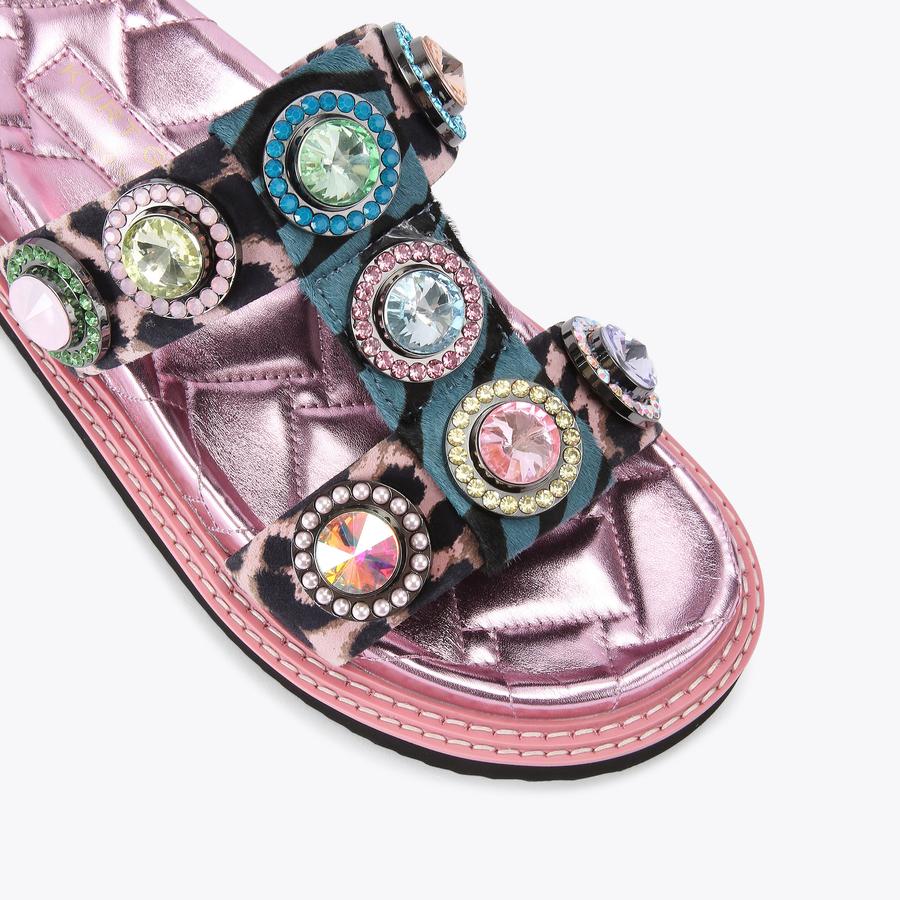 Kurt Geiger Orson Crystal Sandal