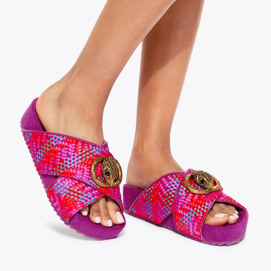Kurt Geiger Chelsea Cross Strap Sandal