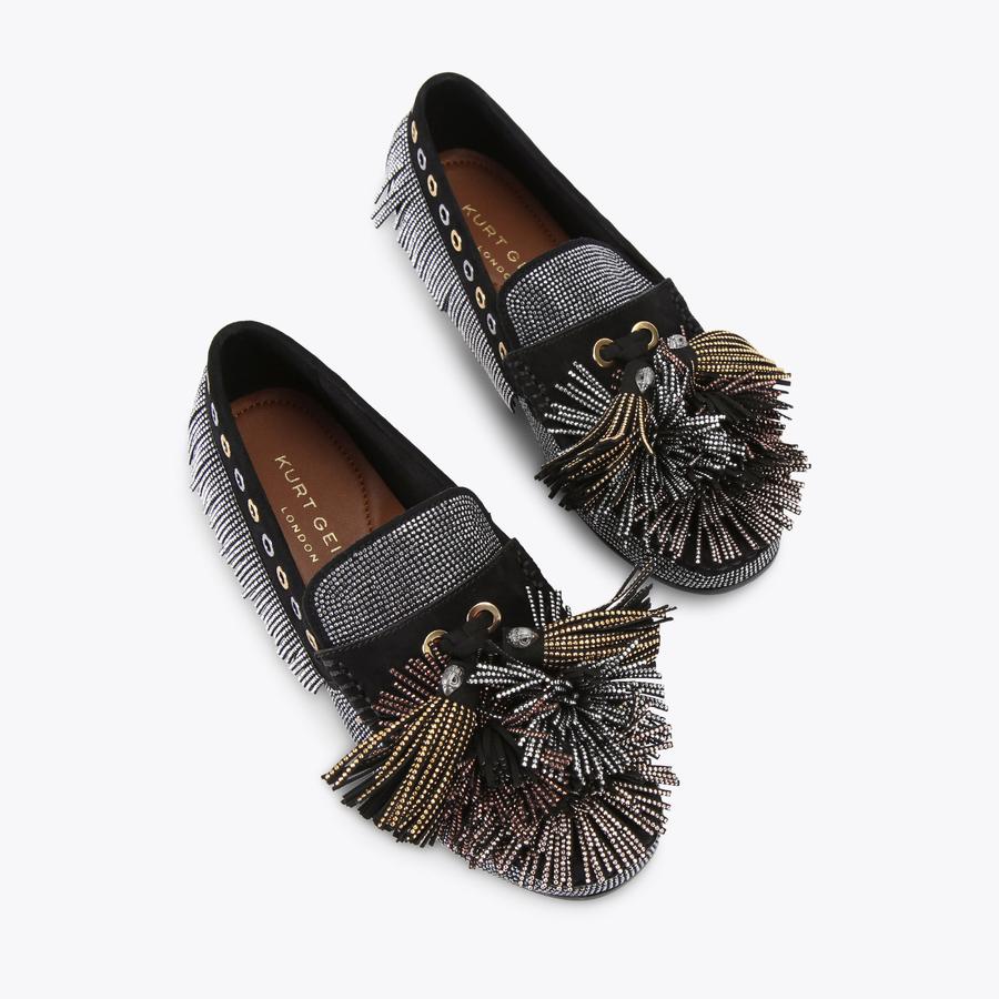 Kurt Geiger Pom Pom Moccasin
