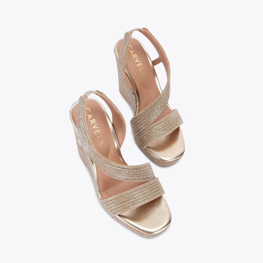 Kurt Geiger Gala 110 Jewel Wedge Heel