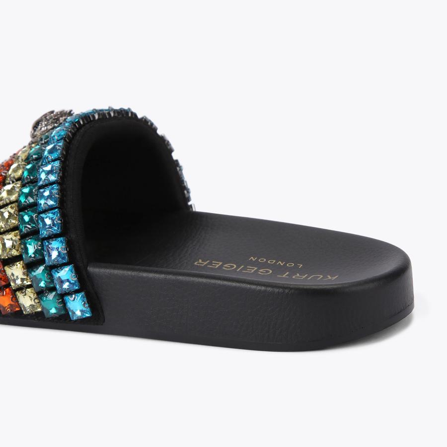 Kurt Geiger Meena Eagle Jewel Slide
