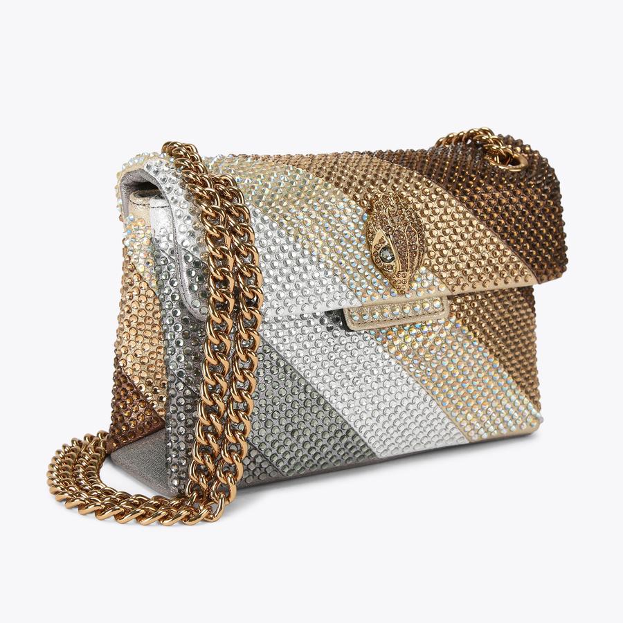 Kurt Geiger Mini Crystal Kensington Bag