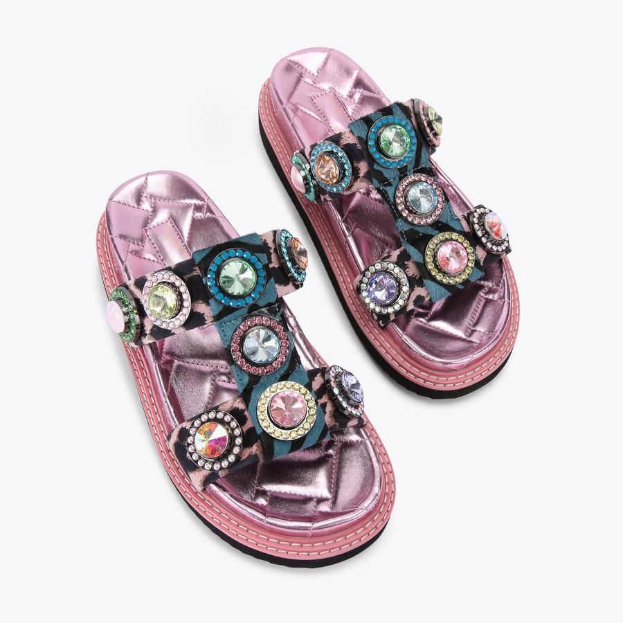 Kurt Geiger Orson Crystal Sandal