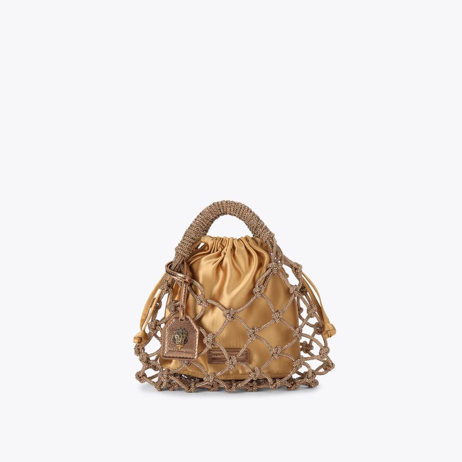 Kurt Geiger Small Macrame Crystal Bag