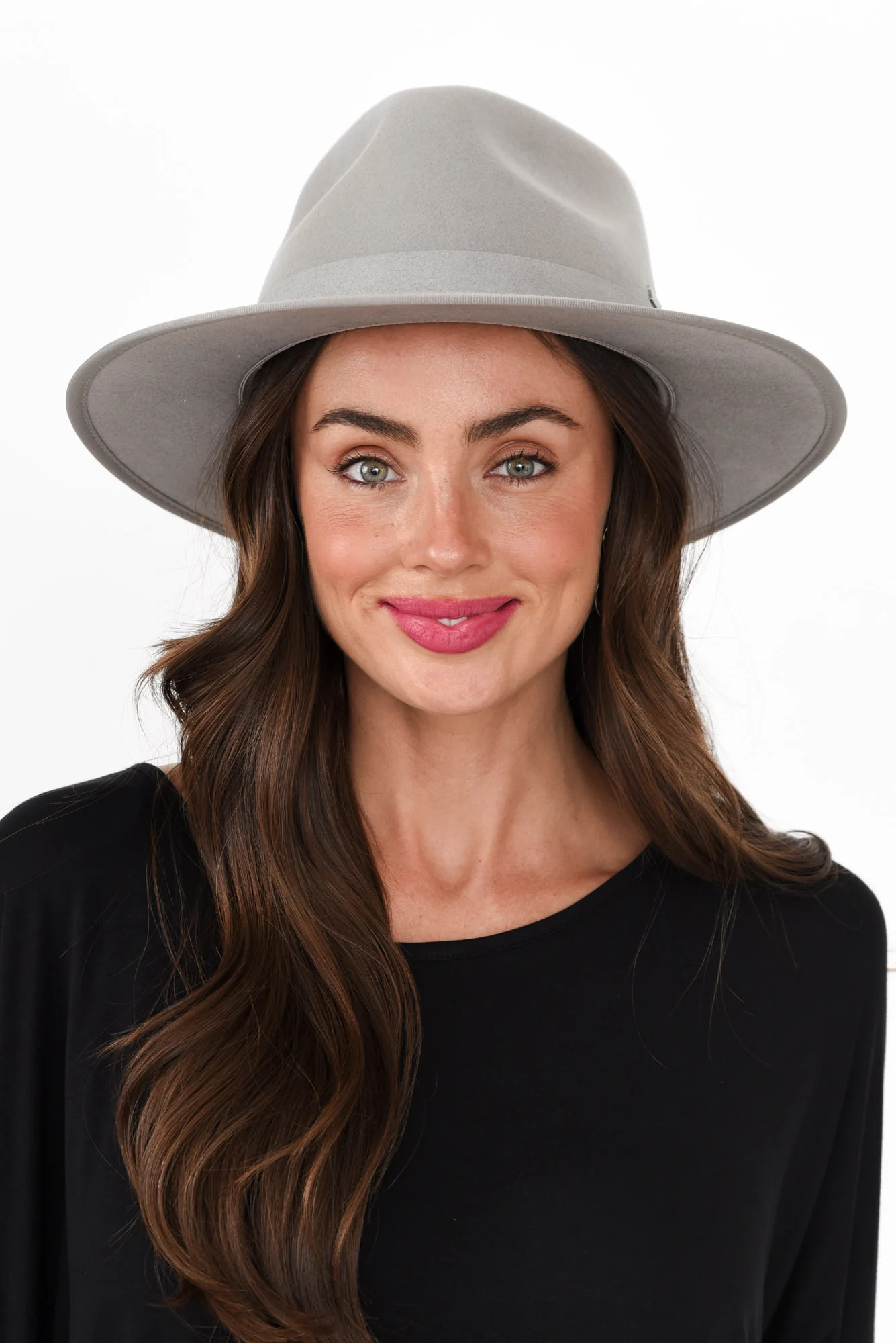 Vail Grey Wool Fedora