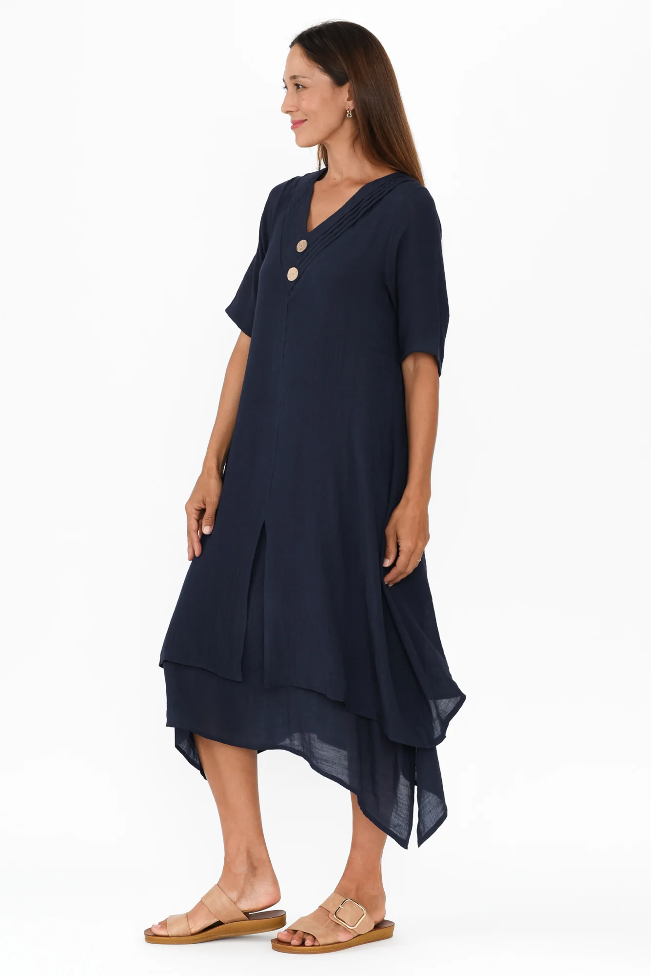 Nala Navy Layers Dress