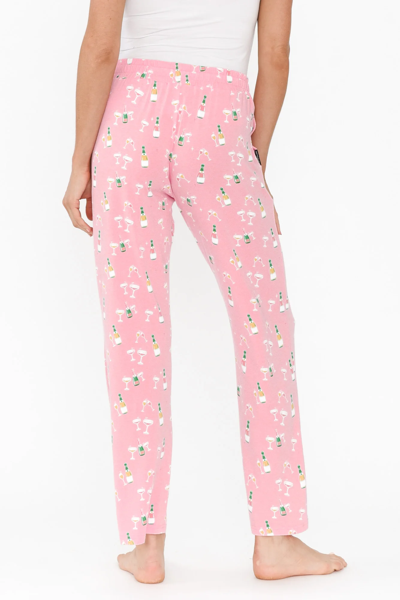 Corten Pink Champagne Bamboo Pyjama Pants
