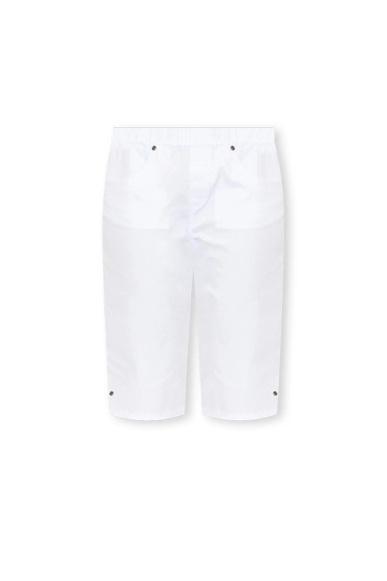 Tora White Stretch Shorts