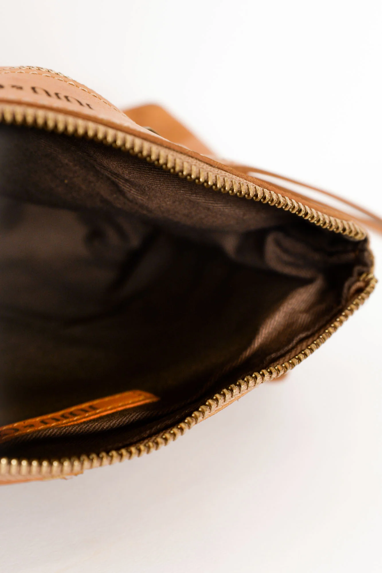 Sylvie Tan Leather Pouch