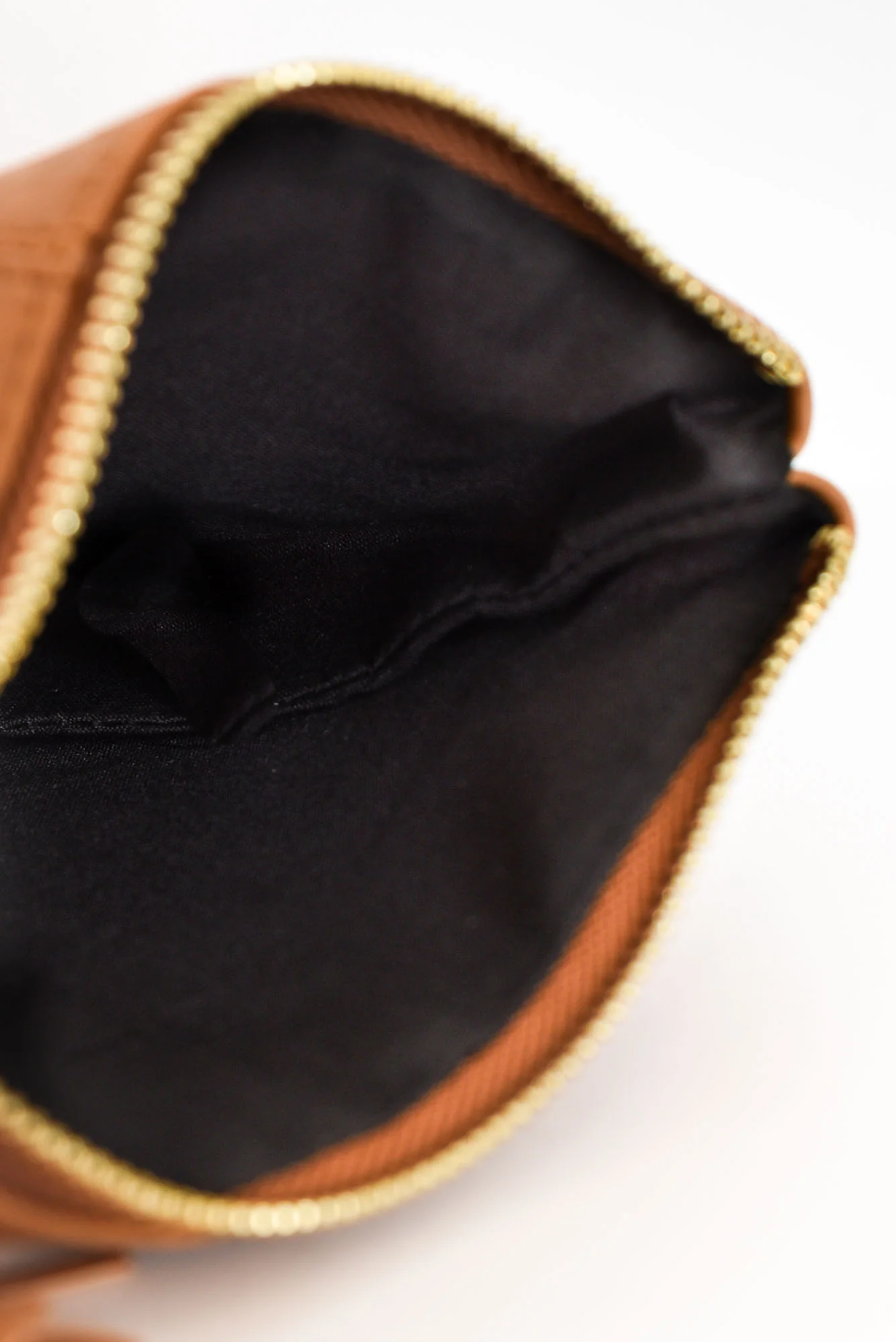 Brynn Tan Tassel Crossbody Bag