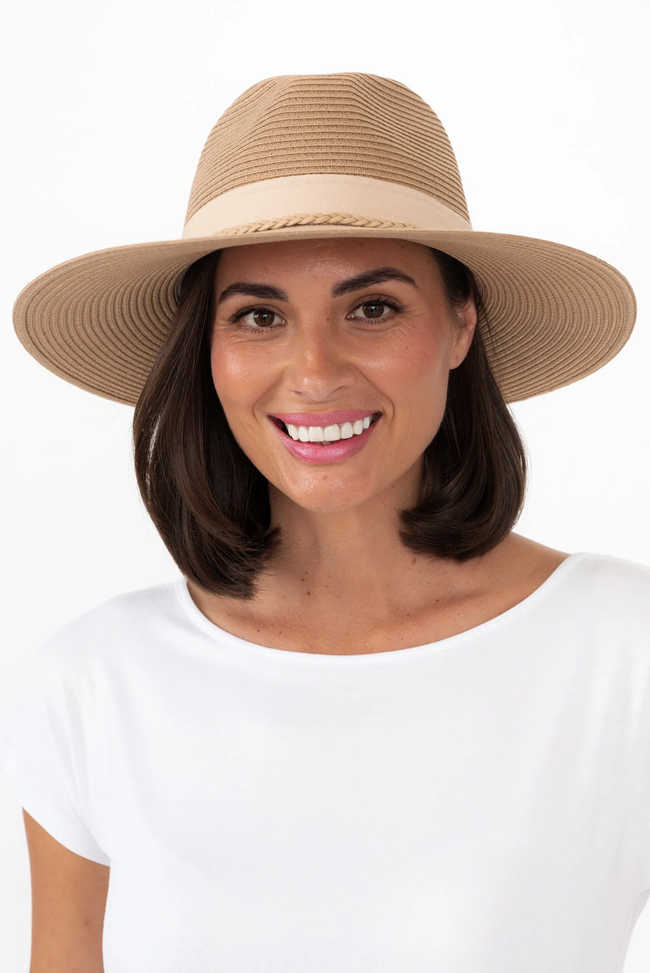 Bahama Latte Travel Fedora