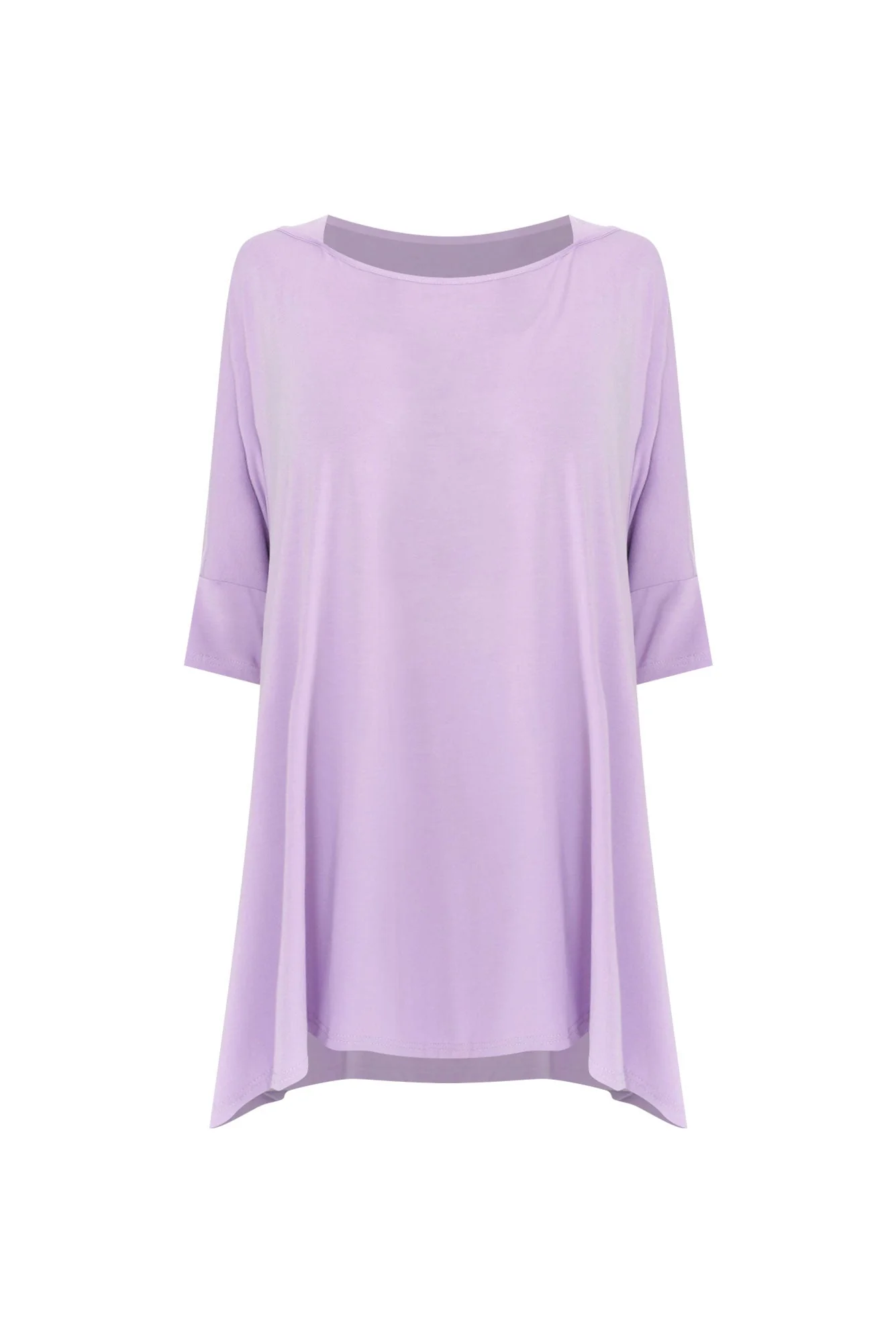 Kelsier Lilac Bamboo Batwing Top