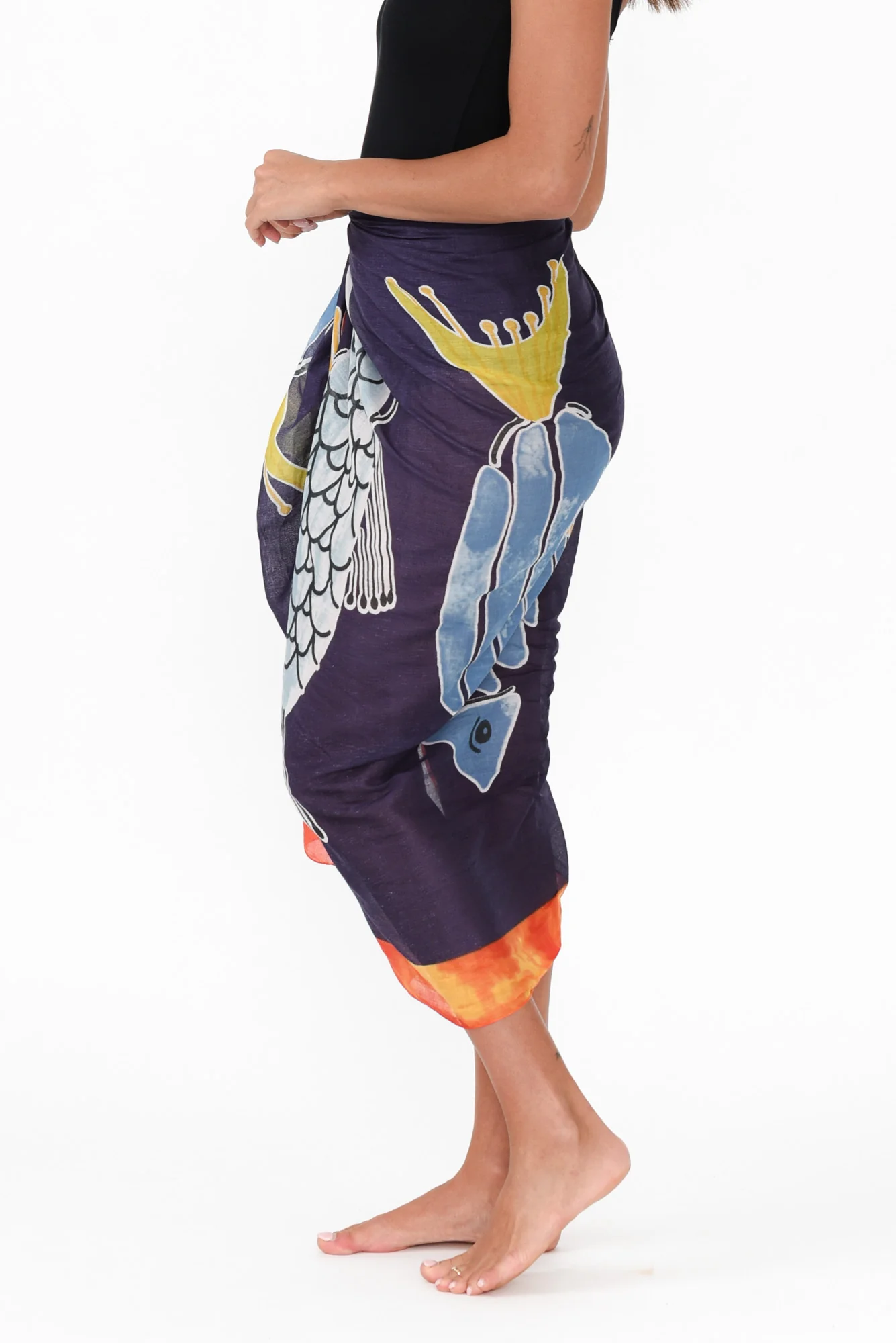 Zania Navy Sea Sarong